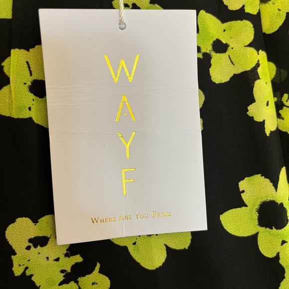 WAYF NWT halter midi dress - Picture 3 of 4